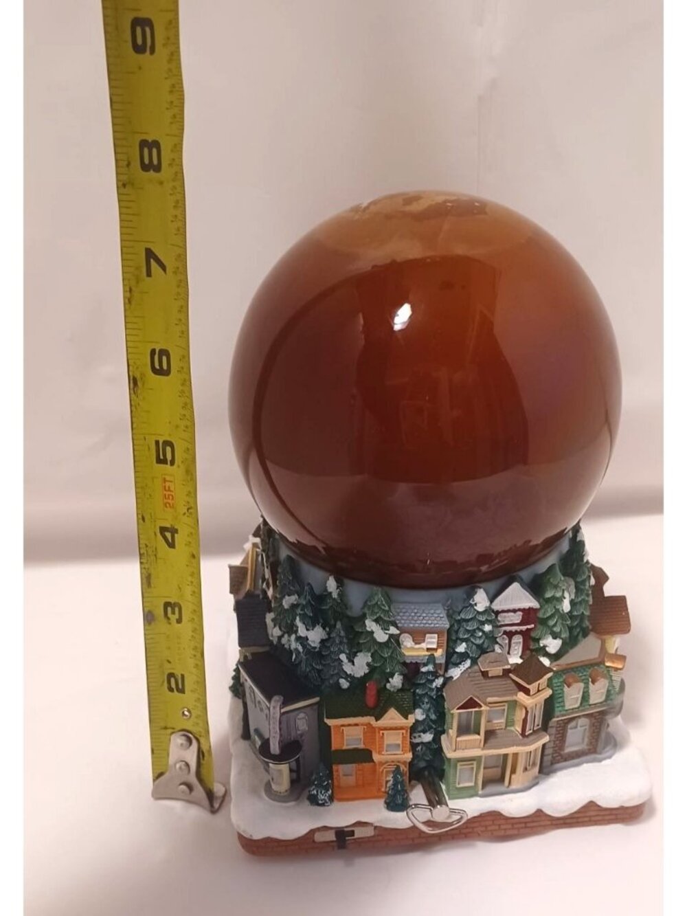 Hallmark Keepsake 2006 Nostalgic House & Shops snow globe Rare Hard to Find READ - Picture 4 of 16